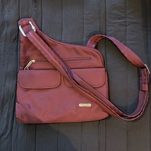 Travelon Nylon Organizer Crossbody Bag